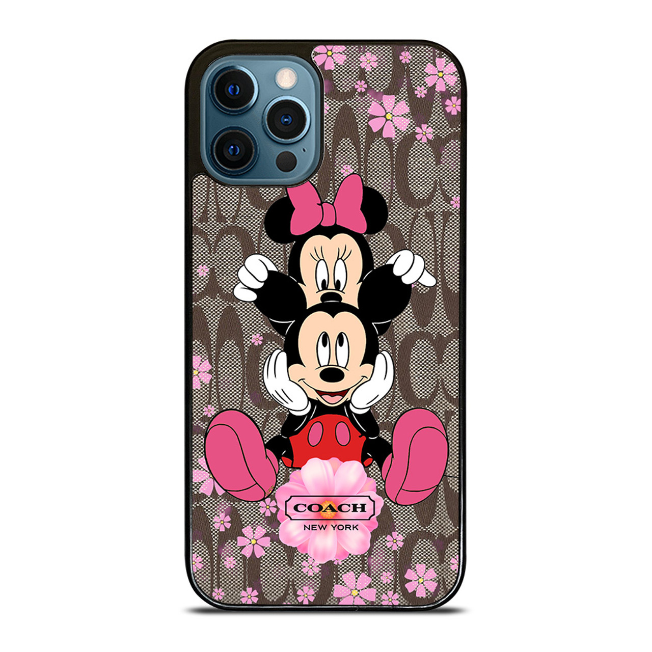 COACH MICKEY and MINNIE MOUSE iPhone 12 Pro Max Case Cover